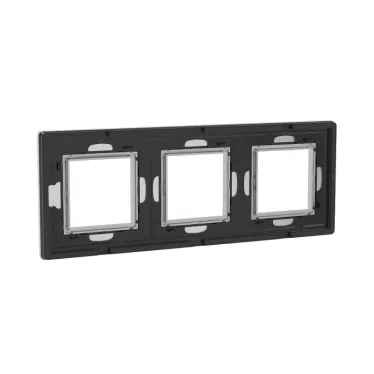 Рамка из алюминия, ''Avanti'', серая, 6 модулей