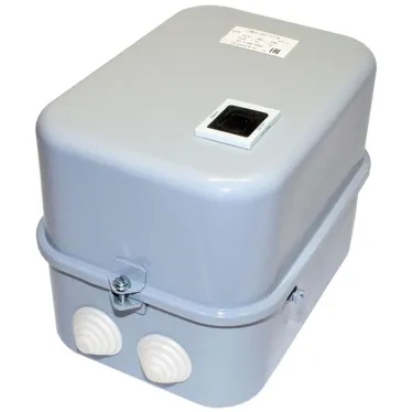 Пускатель электромагнитный ПМЕ-222 У3 В, 220В/50Гц, 2з+2р, 25А, нереверсивный, с реле РТТ-141 21,3-25,0А, в корпусе IP30, с кнопкой R