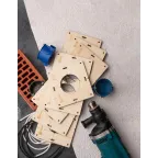 Комплект шаблонов для подрозетников диаметром 68 мм Expert