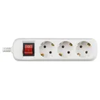 Колодка 3гн, зазeмл, выкл (10/40/1200) KX-3es