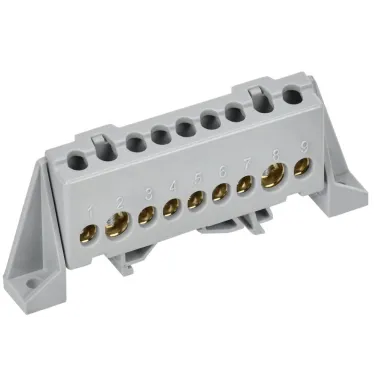 TEKFOR Шина L фаза в комбинированном DIN-изоляторе Стойка 8х12-9-Ср IEK