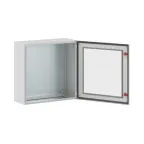 Щит с монтажной панелью ЩМП 600x600x250мм серия ST c прозрачной дверью