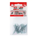 Шуруп универсальный 3,5х30 потайная головка, остроконечный, оцинкованный (20шт) - пакет