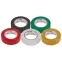 Изолента ПВХ 15мм*10м 5шт - 5 цветов (5/500/16000)только упаковками по 5 штук