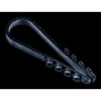 Дюбель-хомут 5-10мм для круглого кабеля нейлон черный (25шт/упак) IEK