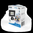 Прожектор светодиодный ДО 30 Вт 2850 лм 6500К AC 220В IP65 176х136х40мм с датчиком движения Elementary-S Gauss