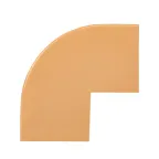 Угол внешний (25х25) (4 шт) Plast под светлое дерево