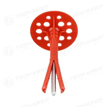 Дюбель для теплоизоляции 10х120 с металлическим гвоздем (50шт)