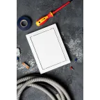 Люк ревизионный пластик с нажимным замком 150х200 Basic