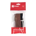 Заглушка (40х25) (4 шт) Plast под темное дерево