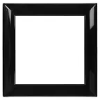 Avanti Рамка-суппорт черная для In-liner Front, 2 модульная