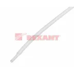 Термоусаживаемая трубка 2,0 1,0 мм, белая, упаковка 50 шт. по 1 м, REXANT