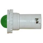 Лампа светодиодная индикаторная СКЛ-11-Л-2-220, зелёная, 220В AC/DC, d-27, сила света 20 мКд