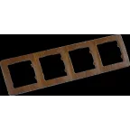 MASTER Рамка на 4 поста, дуб