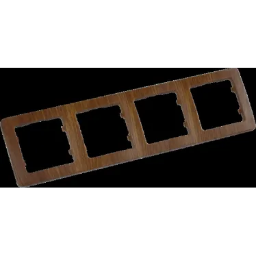 MASTER Рамка на 4 поста, дуб