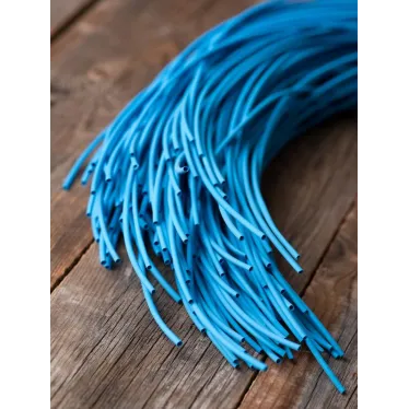 Трубка термоусаживаемая ТУТ нг 6/3 синяя в отрезках по 1м PROxima