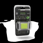 Фонарь светодиодный налобный 3 Вт 180 лм Черный IP33 на батарейках 3xААА GFL Gauss