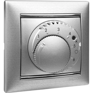 VALENA Рамка 1 пост матовый алюминий