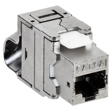 Модуль Keystone Jack кат.6А STP без инстр. угл. 90 отв.