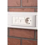 Розетка RJ45, категории 5e (ширина 1 модуль)