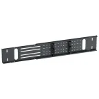 Органайзер кабельный LINEA S горизонтальный для шкафов глубиной 1000-1200 черный