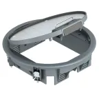 Лючок GESR4U (универсальный) 6xModul45 (полиамид, серый)