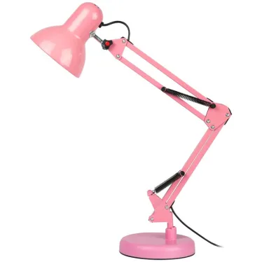 Настольный светильник розовый N-214-E27-40W-P