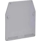 Пластина концевая (клемма 2.5-10мм.кв.) серая для CBС