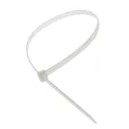 Хомут-стяжка кабельная нейлоновая 2,5х200 мм белая (100 шт/25000 шт уп/кор)