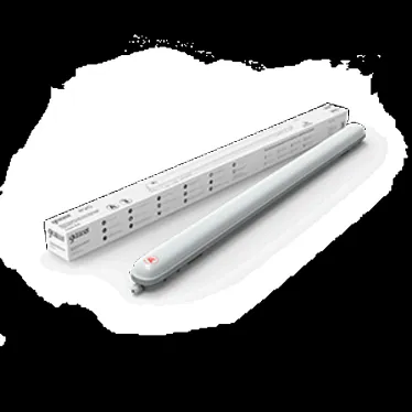 Светильник промышленный линейный ДСП 36 Вт 3960 лм 4000К AC 220В IP65 1200х76х66мм ССП-176 матовый сквозная проводка соеденяется в линию с БАП 1ч EVO Gauss