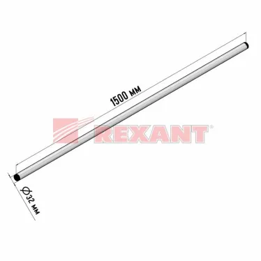 Мачта для антенн Крым-1 150 см,