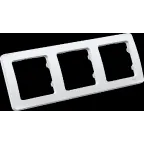MASTER Рамка на 3 поста, белая