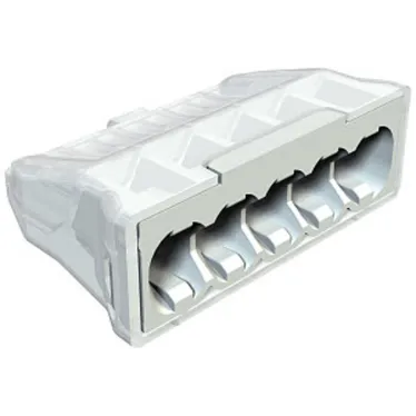 Клемма монтажная СМК, пружинная 5x2,5 мм2, (2273-205), OBO