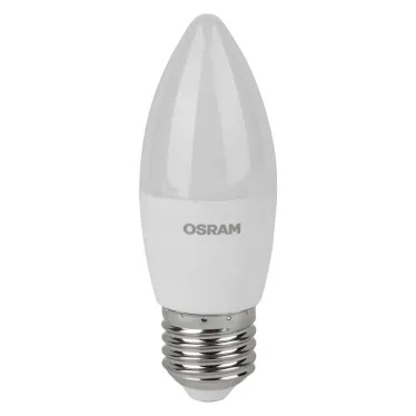 Лампа светодиодная LED 7 Вт E27 3000К 560Лм свеча 220 В (замена 60Вт) OSRAM