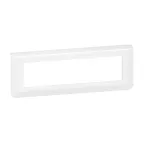 Рамка Mosaic 8 модулей - белая