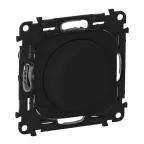 ETIKA Светорегулятор поворотный без нейтрали 300Вт антрацит