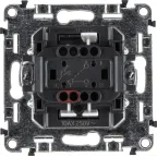 Valena ALLURE Переключатель 10АХ 250В с лицевой панелью Безвинтовые зажимы Слоновая кость