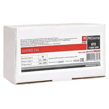 Катушка управления КТЭ F 500А 220В