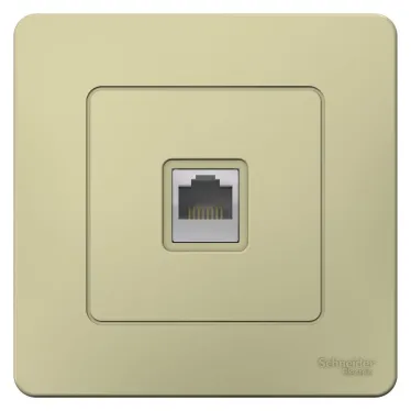 BLANCA С/У РОЗЕТКА компьютерная RJ45, кат.5E, БЕЖЕВЫЙ