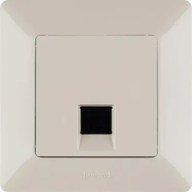 Valena LIFE Рамка 1 пост слоновая кость универсальная