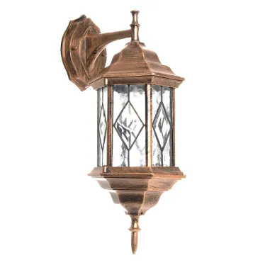 Светильник НБУ-60w вниз Е27 IP44 черный/золото