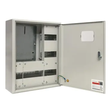 Щит учетно-распределительный навесной ЩРУн-3/30о IP31 однодверный с окном 500х400х160