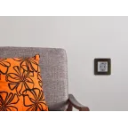 Розетка 2К+З немецкий стандарт 16А 250В со встроенным зарядным устройством USB C 1.5А 5В INSPIRIA алюминий