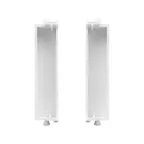 Avanti Комплект модульных заглушек ''Закаленная сталь'' 0,5 модуля (2 штуки)