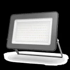 Прожектор светодиодный ДО 100 Вт 12000 лм 6500К AC 220В IP65 210х32х283мм матрированное закаленное стекло Qplus Gauss