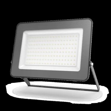 Прожектор светодиодный ДО 100 Вт 12000 лм 6500К AC 220В IP65 210х32х283мм матрированное закаленное стекло Qplus Gauss