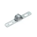 Скоба металлическая двухлапковая усиленная противопожарная СМДУ d10-11 мм (100 шт/уп)