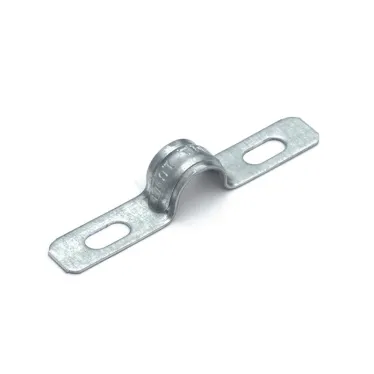 Скоба металлическая двухлапковая усиленная противопожарная СМДУ d10-11 мм (100 шт/уп)