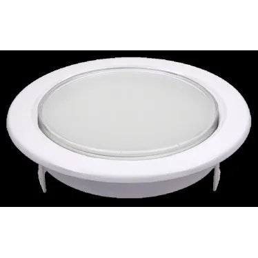 Светильник под лампу с цоколем GX70 белый 121х54 мм