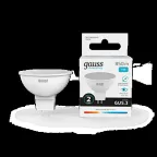 Лампа светодиодная LED 11 Вт 850 лм 4100К софит MR16 нейтральный GU5.3 AC 220В Elementary Gauss